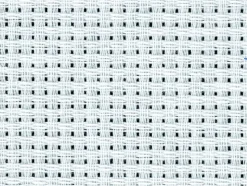 Aidastoff grovt hvit