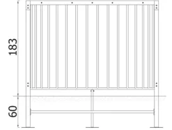 A4K fotballmål stort