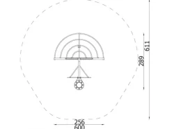 A4K kombinasjonsmål fotball og basket