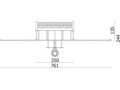 A4K kombinasjonsmål med ballvegg