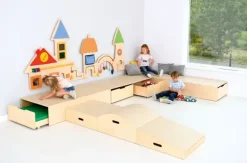 Akustikk lekepodie rampe medium