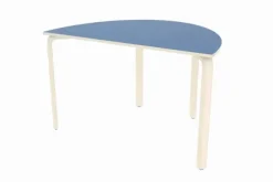 Alba akustikkbord halv oval grå