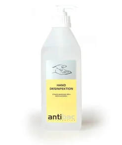 Antibac med trykkpumpe 600 ml