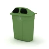 Avfallskurv grønn