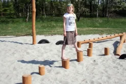 Balanse- og sittestubbe