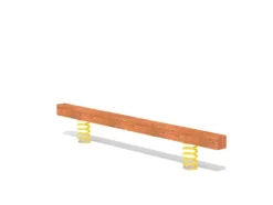 Balansebom på fjær