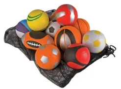 Ballsett med myke baller