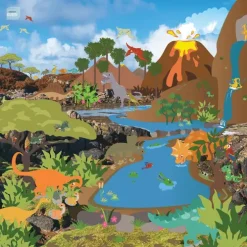 Barnehagekuben banner dinosaur