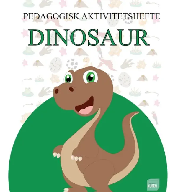 Barnehagekuben banner dinosaur