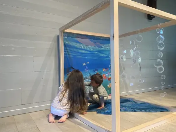 Barnehagekuben banner havet