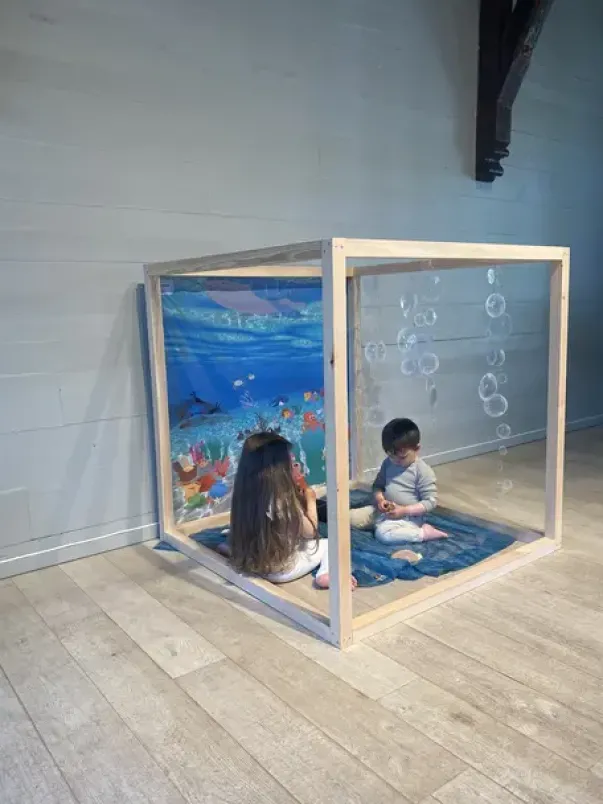 Barnehagekuben banner havet