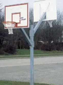 Basketballstativ 2 kurver