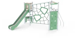 Benja klatresystem med sklie