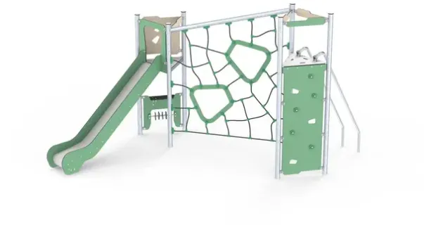 Benja klatresystem med sklie