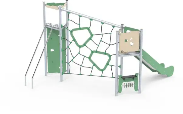 Benja klatresystem med sklie