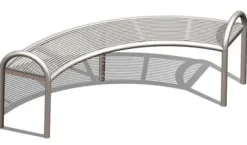 Benk 90 Placidu stål