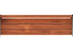 Benk med rygg for nedgraving