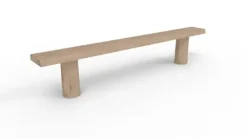 Benk til grillhus Ø6m