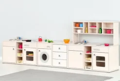 Bianca lekekjøkken komplett uten sokkel