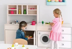 Bianca lekekjøkken set 3 uten sokkel