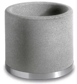 Blomsterkrukke sølvgrå