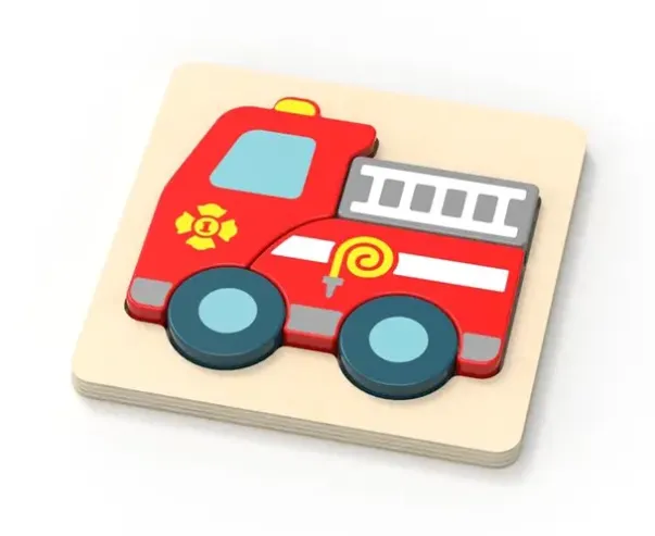 Brannbil puslespill