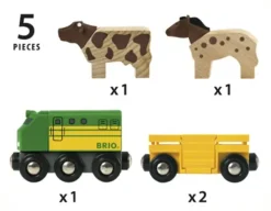 Brio lokomotivsett bondegård