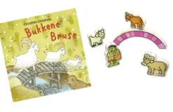 Bukkene Bruse bok med figurer