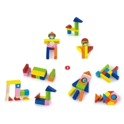 Byggeklosser med bymotiv