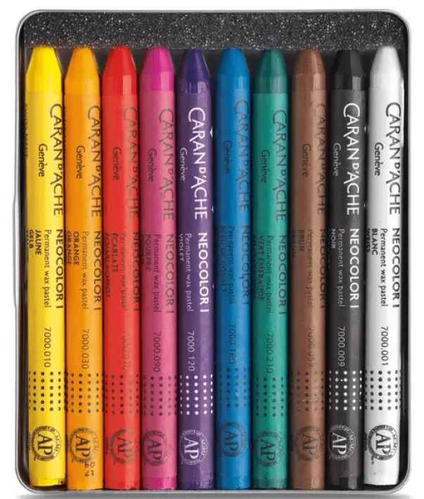 Caran d'Ache Neocolor l voksfargestifter