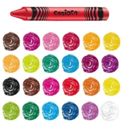 Carioca fargestifter tykke