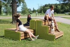 Chillout pallet forankring i jord