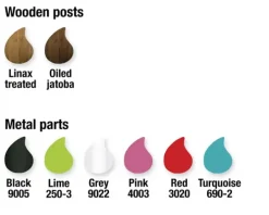 Chillout pallet forankring i jord