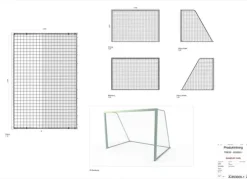 Classic Firkant fotballmål