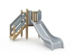 Clover plattform med sklie