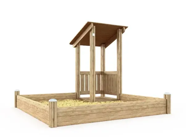 Clover sandkasse med lekehus