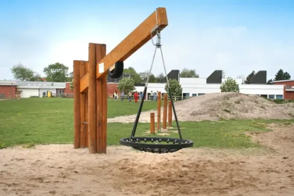 Core girafhuske med fuglerede