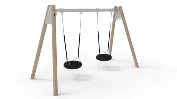 Core robinia huske med ståloverligger