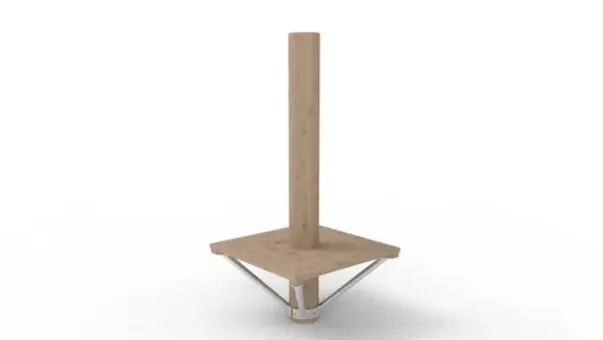 Core robiniastokk med benk