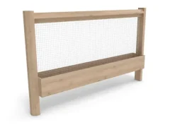 Core sansevegg med tråder og plantekasse