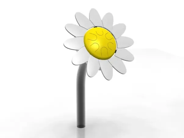 Daisy petal drum forankring i jord