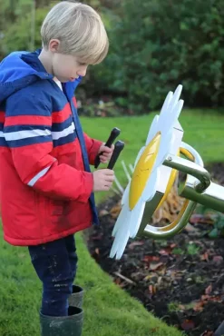 Daisy petal drum forankring i jord