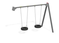 Dobbelt huskestativ påbyggingsdel