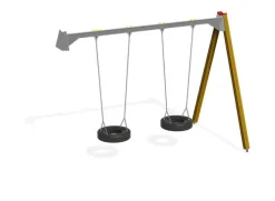 Dobbelt huskestativ påbyggingsdel