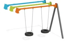 Dobbelt huskestativ påbygningsdel grønn