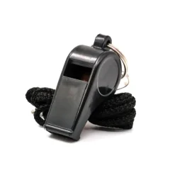 Dommerfløyte med snor