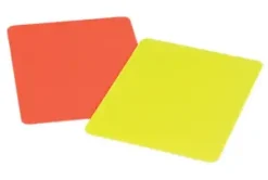 Dommerkort gult/rødt