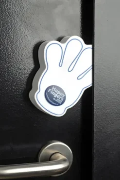 Dørstopper happy fingers