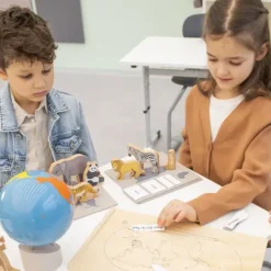 Dyr og kontinent sett