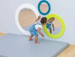 Educasa speil rundt hvit